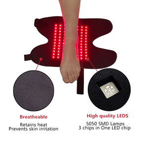 2025 di vendita calda di terapia fisica per cure sane ricaricabile recupero lesioni portatile indossabile 660 nm850 nm cuscinetto per terapia con luce rossa - Product Image 3