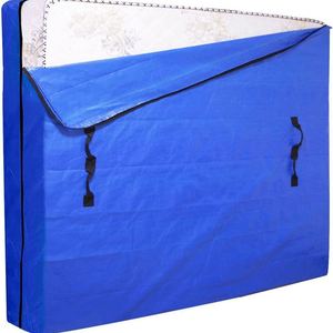 Large Fashionable Personalized Mattress Packaging Thickened Polyester-Cotton Blend Sewing <b>Bag</b> Moving <b>Bed</b> Cover DIY Design - Product Image 1