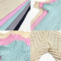 Robe plissée de luxe Miyake pour femme, texture géométrique élégante, couleur unie, minimaliste, manches courtes, robes de mode boutique, ODM OEM