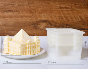 Sanxin Wenchuang fait à la main bricolage de qualité alimentaire Silicone moule à crème glacée Fanhua scénique Spot moule jetable - Product Image 1