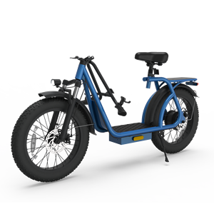 Scooter Eléctrico X20 Azul de 20 Pulgadas, Bicicleta de Reparto de Alimentos de Largo Alcance, Plegable, de Alta Velocidad, X20 - Product Image 6