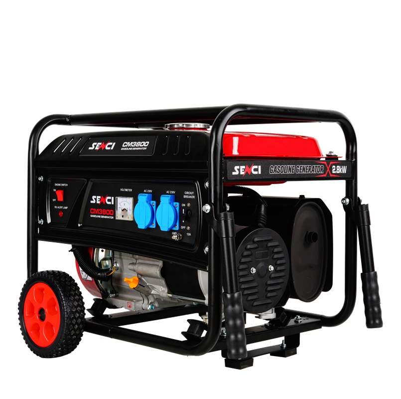 Senciポータブル電気発電機6KW 6kva 50Hz 230V小型軽量ガソリン