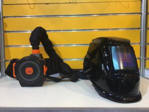 <span class=keywords><strong>Casque</strong></span> de soudage à assombrissement automatique avec ventilation Filtre <span class=keywords><strong>ventilé</strong></span> purifiant l'air Bouclier de soudage à l'arc Respirateur à capot alimenté en air - Product Image 4