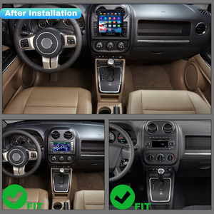 มีสินค้าในสต็อก พร้อมชำระเงินและจัดส่งทันที สำหรับจอภาพสเตอริโอขนาดใหญ่ 9.7 นิ้ว รุ่นอัพเกรด Carplay สำหรับรถ Jeep Compass ปี 2006-2016 - Product Image 2