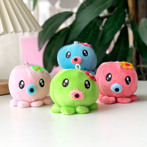 Gantungan Kunci Boneka Gurita Mini Lucu Grosir, Dekorasi Tas, Liontin Gantungan Kunci, Mainan Hewan Laut Boneka untuk Hadiah Promosi - Product Image 4