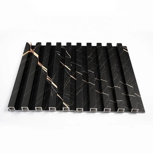 Avant-garde mô hình nội thất PVC tường yếu tố Deluxe lambrin WPC bảng tường - Product Image 1