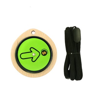 Nuovo Bussola Portatile <span class=keywords><strong>in</strong></span> <span class=keywords><strong>Legno</strong></span> per Bambini con Quadrante a Lancette e Anello per Appendere, per Studenti, Uso Educativo e all'Aperto - Product Image 3