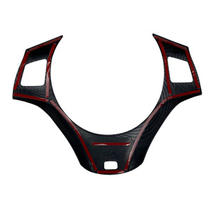 Amp-Z Carbon Fiber Steering Wheel Frame For Bmw 3 Series E90 E91 E92 E93 2005-2012 Interior Trim Cover - Product Image 2
