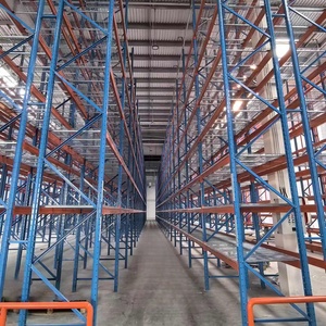 Nhà Máy Trực Tiếp Hẹp Lối Đi Kệ Cho Công Nghiệp Lưu Trữ Kho Nhiệm Vụ Nặng Nề Vna Kim Loại Giá Hệ Thống Chọn Lọc Pallet Giá - Product Image 3