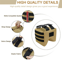 Mydays Outdoor en stock, support de banc tactique durable Molle, support de tir pour fenêtre, sac de soutien pour la chasse en plein air (sans rembourrage)