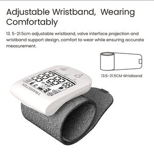 Monitor de Presión Arterial de Muñeca Recargable Bluetooth Portátil Eléctrico, Medidor de Presión Arterial Automático con Función de Memoria para la Familia - Product Image 4