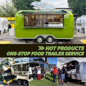 Meilleur prix 2025 : Food truck de concession de qualité avec cuisine complète, remorque alimentaire mobile rapide OEM, camionnette à burgers, remorque de traiteur - Product Image 2
