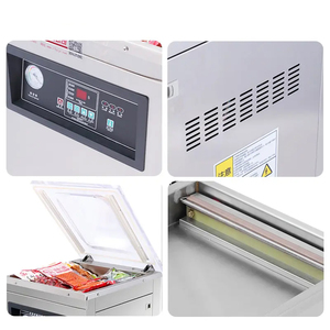 Nhà Máy Dz-400 giá đa chức năng tự động duy nhất buồng túi nhựa phần cứng dán thịt gạo khô ướt Đôi Con dấu chân không niêm phong - Product Image 6