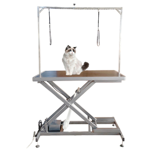 IN-PL06 Electric Lifting Foldable <b>Dog</b> Stainless Steel Grooming <b>Table</b> Height Adjustable Electric Lifting Pet Grooming <b>Table</b> - Product Image 1