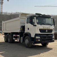 Camion benne d'occasion SINOTRUCK HOWO 6x4 8x4 400ch Diesel, robuste, conduite à gauche, service personnalisé