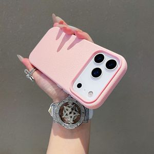 Custodia per telefono 2 in 1 con design semplice, motivo litchi, in TPU e PC, anti-graffio, di lusso, per <span class=keywords><strong>iPhone</strong></span> 17 16 15 - Product Image 3