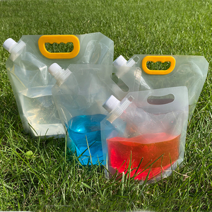 Pochettes souples pliables pour <span class=keywords><strong>eau</strong></span> <span class=keywords><strong>Kangen</strong></span> avec bec verseur, pour boissons, jus, <span class=keywords><strong>eau</strong></span>, stockage de liquides en extérieur et camping - Product Image 2