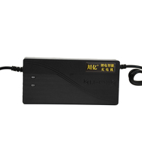 Chargeur de batterie lithium-ion 72V 5A - Chargeur haute performance sortie 84V pour vélo électrique pack lithium-ion 20S