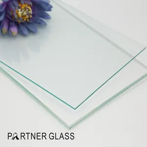 Tamanho do corte 1.1mm 1.2mm 1.3mm 2mm espessura fina clara flutuante vidro folha de vidro da china fábrica