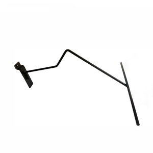 Chrome Western Cowboy Hat Display Metal Holder Iron Helmet Cap Holder Retail Store - Product Image 6