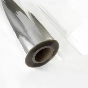 Silicone Coated Clear 1mm PET Plastic Sheet Roll