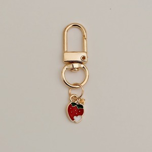 Llavero Moderno con Diseño <span class=keywords><strong>de</strong></span> Animales, Colgante <span class=keywords><strong>de</strong></span> Metal con Impresión UV, Fruta, Cereza, Fresa, Sandía, Piña, Aleación - Product Image 5