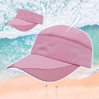 Casquette de baseball de golf à logo brodé léger à 5 panneaux à séchage rapide