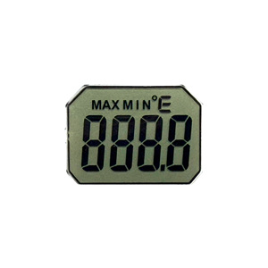 Alta calidad TN <span class=keywords><strong>LCD</strong></span> Segmento 7 Segmento Módulo <span class=keywords><strong>LCD</strong></span> Segmento personalizado Pantalla <span class=keywords><strong>LCD</strong></span> <span class=keywords><strong>Sensor</strong></span> de temperatura - Product Image 1