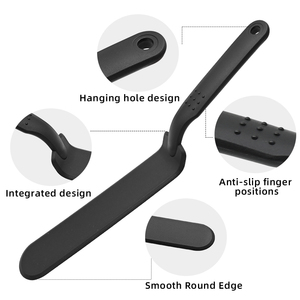 Nuevas llegadas: Espátula multiusos de plástico para mantequilla, espátula para glaseado de pasteles, raspador para decoración de repostería, espátula para crema, herramientas de repostería. - Product Image 3