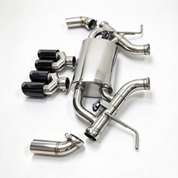Échappement Catback Valvetronic pour BMW X3 M50 3.0T B58 Acier inoxydable SS304