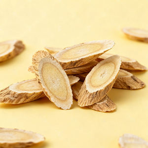 Tranches de racine d'astragale, tisane à base de plantes, herbe chinoise, racine d'astragale membranaceus en stock, tranches séchées d'astragale - Product Image 6