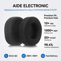 Coussinets d'oreille de remplacement en gel rafraîchissant pour écouteurs Steelseries Arctis Nova Pro Bluetooth Nova 1/1X/1P/3/4/4P/4X/7/7X/7P