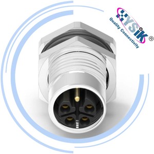 สายไฟ M12 แบบ T-Coded 4 ขา สำหรับเชื่อมต่อไฟ DC - Product Image 3