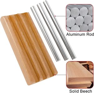 3-Note Wooden <b>Guitar</b> for Kids Percussion <b>Toy</b> with Flute Design Durable Educational Musical Instrument Customized Size - Product Image 6