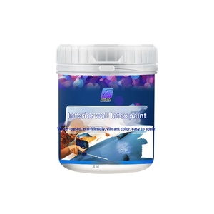 <span class=keywords><strong>Peinture</strong></span> murale intérieure au latex sans odeur, écologique, pour rénovation, réparation de murs blancs, application au pinceau - Product Image 1