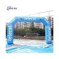 Arche gonflable de haute qualité en PVC, arche gonflable pour Promotion, arche gonflable pour événements commerciaux