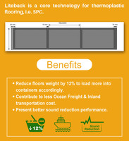 BBL Neu Eingetroffene Moderne Indoor Back-Through 4mm 5mm LVT Vinyl-Planken Bodenbelag Fliesen PVC Klick-Trockenbodenbelag