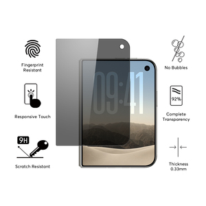 ฟิล์มกันรอยหน้าจอแบบป้องกันการมองเห็น สำหรับ <span class=keywords><strong>iPhone</strong></span> Duo 2.5D Radian กระจกนิรภัย 9H ป้องกันการสอดแนม - Product Image 2