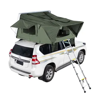 Bền vỏ cứng xe Roof Top lều ngoài trời Gấp Cắm Trại Roof Top lều 4 4x4 off toad người ABS mái cứng cho SUV