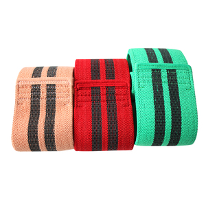Alta calidad conjunto de <span class=keywords><strong>3</strong></span> antideslizante glúteos ejercicio mini lazo trasero bandas elásticas de resistencia - Product Image 1