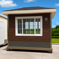 Maison préfabriquée simple de luxe à bas prix / maison / poste de garde à vendre