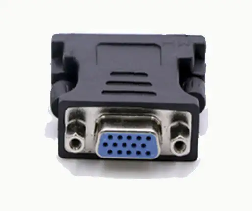 popular products manufacturers sdi to hdmi converter price 4.25X4.25X1.5 cm Male to VGA Female Converter DVI to VGA Adapter