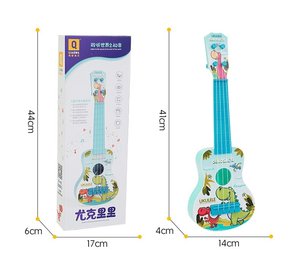 Ukulélé en gros pour enfants, guitare acoustique de niveau débutant avec cordes en nylon - Product Image 4