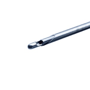 Aguja de endoscopio rígida médica personalizada de fábrica, agujas <span class=keywords><strong>Trocar</strong></span> Veress, instrumento quirúrgico de acero inoxidable - Product Image 1