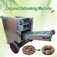 220V/380V/personnalisé fibre de noix de coco enlevant la Machine ancienne machine de décorticage de noix de coco défiberator Shell Remover Machine
