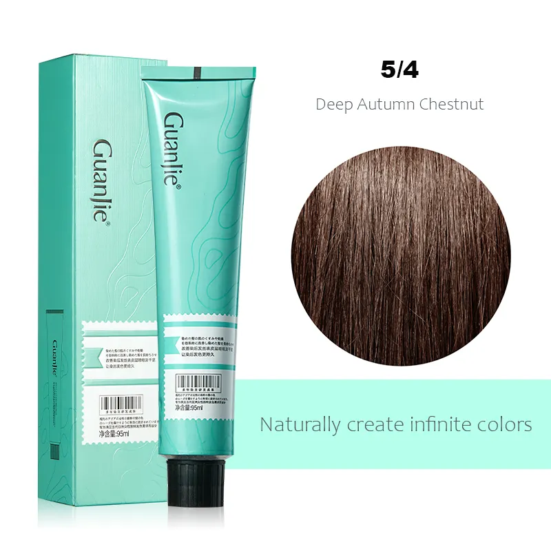 Профессиональная краска для волос Deep Fall, заводская цена, использование в салоне, оптовая продажа, крем для окрашивания волос с низким аммиаком