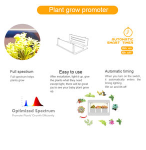 J & C intérieur jardin intelligent amélioré élèvent des lumières intérieur vert croissant jardin légumes outils de plantation d'herbes pour la décoration intérieure 2023 - Product Image 4