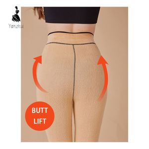 Women Regular and Plus Size Thick High Waisted Winter Warm <strong>Tights</strong> <strong>Fleece</strong> <strong>Lined</strong> Leggings - Product Image 5