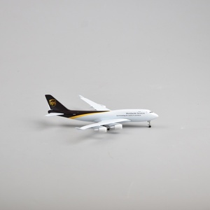 Avión de Metal <span class=keywords><strong>Boeing</strong></span> <span class=keywords><strong>747</strong></span> de 20 cm, Modelo de Avión de Logística UPS, Juguete de Regalo - Product Image 5