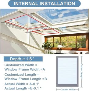 High Quality <strong>Remote</strong> <strong>Control</strong> Anti-UV Motorized Blackout <strong>Skylight</strong> Honeycomb Blinds - Product Image 6